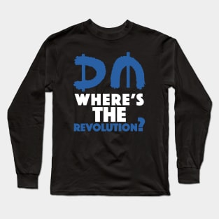 Revolution Blue Long Sleeve T-Shirt